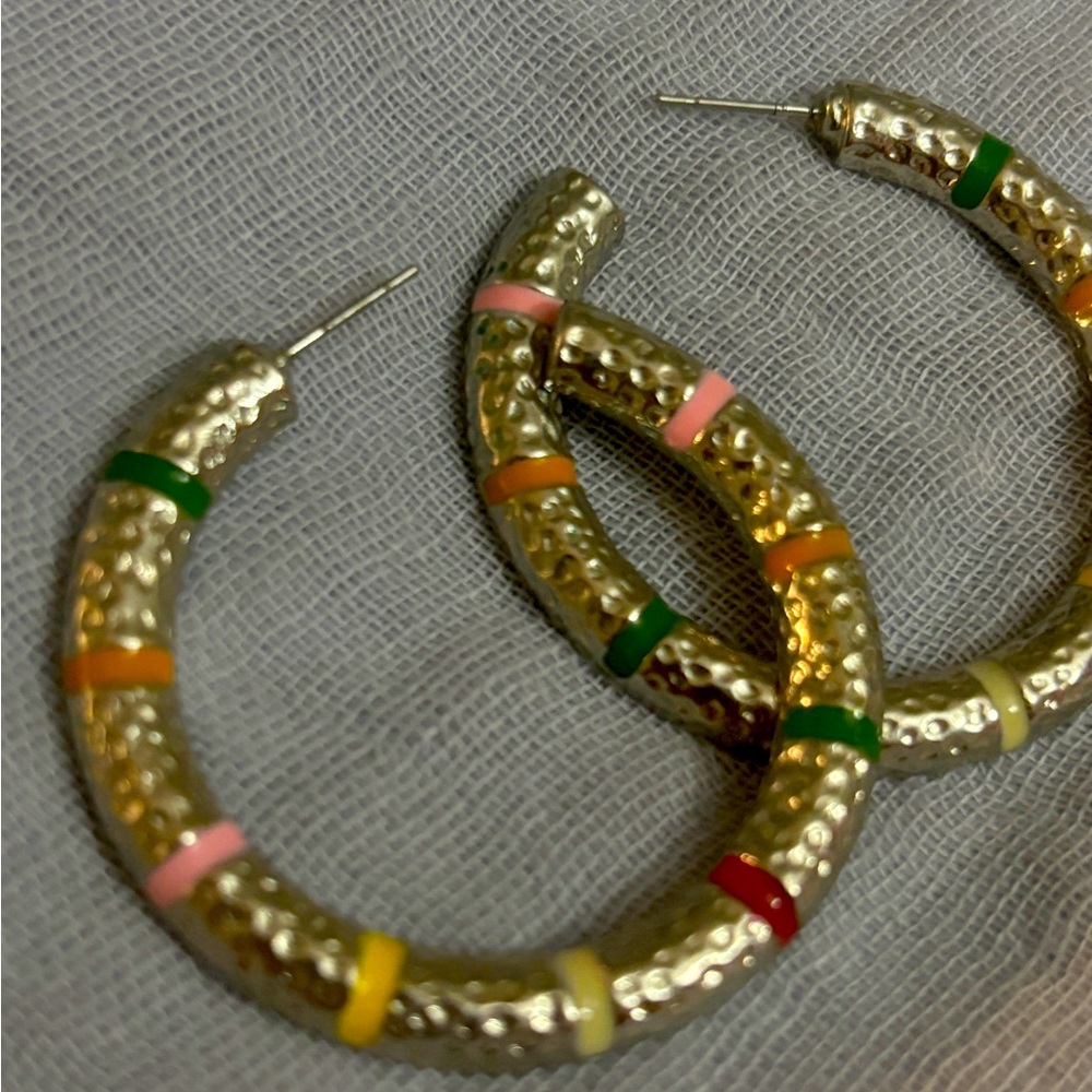 Fashion hoop earrings